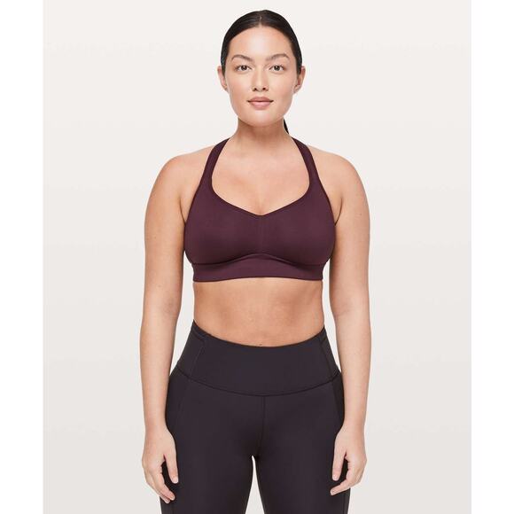 Lululemon Athletica Speed‎ Up Bra C/D in Dark Adobe Women's Size 8 - Picture 1 of 6